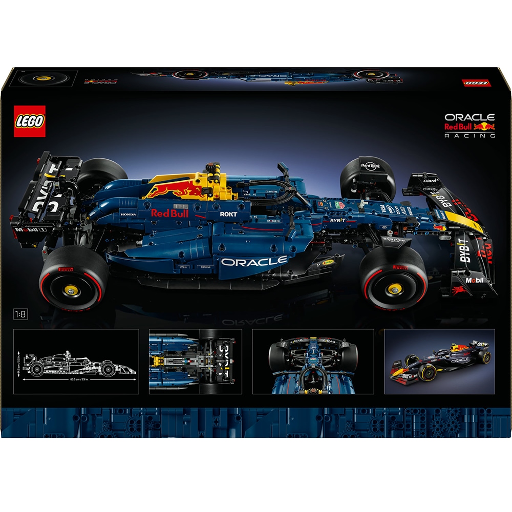 LEGO Technic: Masina F1 Oracle Red Bull Racing RB20 42206, 18 ani+, 1639 piese