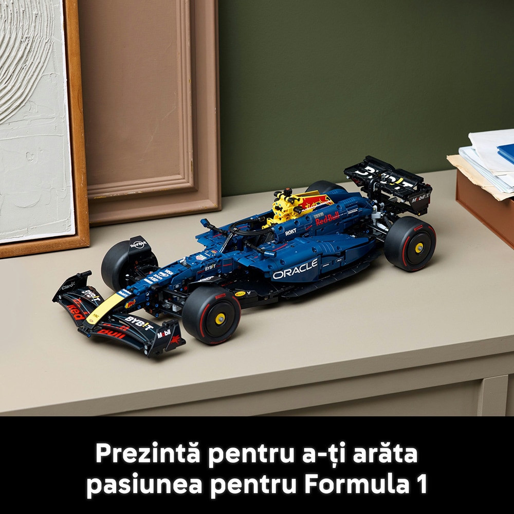 LEGO Technic: Masina F1 Oracle Red Bull Racing RB20 42206, 18 ani+, 1639 piese