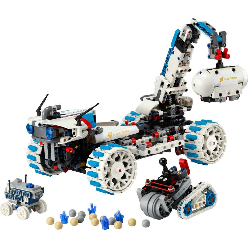 LEGO Technic: Vehicul spatial Rover Lunar Outpost 42211, 10 ani+, 1082 piese