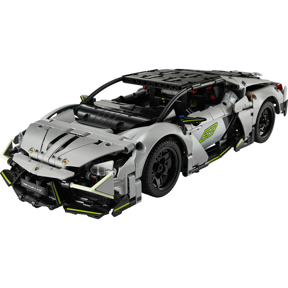LEGO Technic: Supermasina sport Lamborghini Revuelto 42214, 10  ani+, 1135 piese