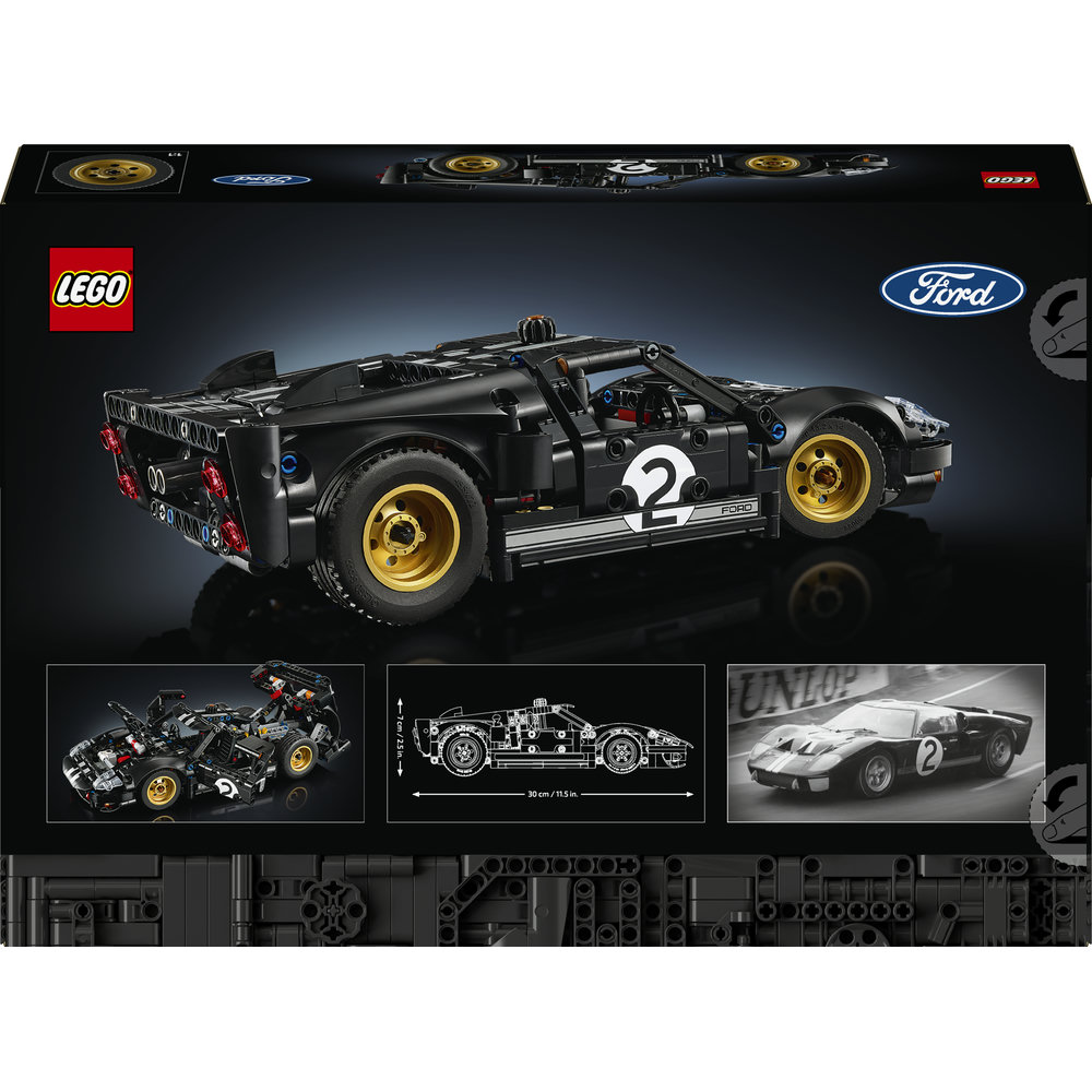 LEGO Technic: Masina de curse 1966 Ford GT40 MKII 42223, 18 ani+, 793 piese