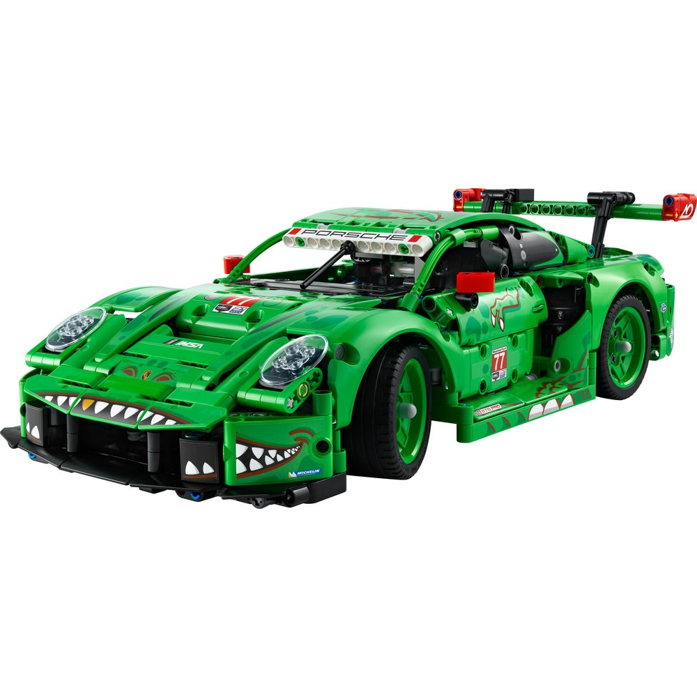 LEGO Technic: Masina Porsche 911 GT3 R REXY AO Racing 42224, 11 ani+, 1313 piese