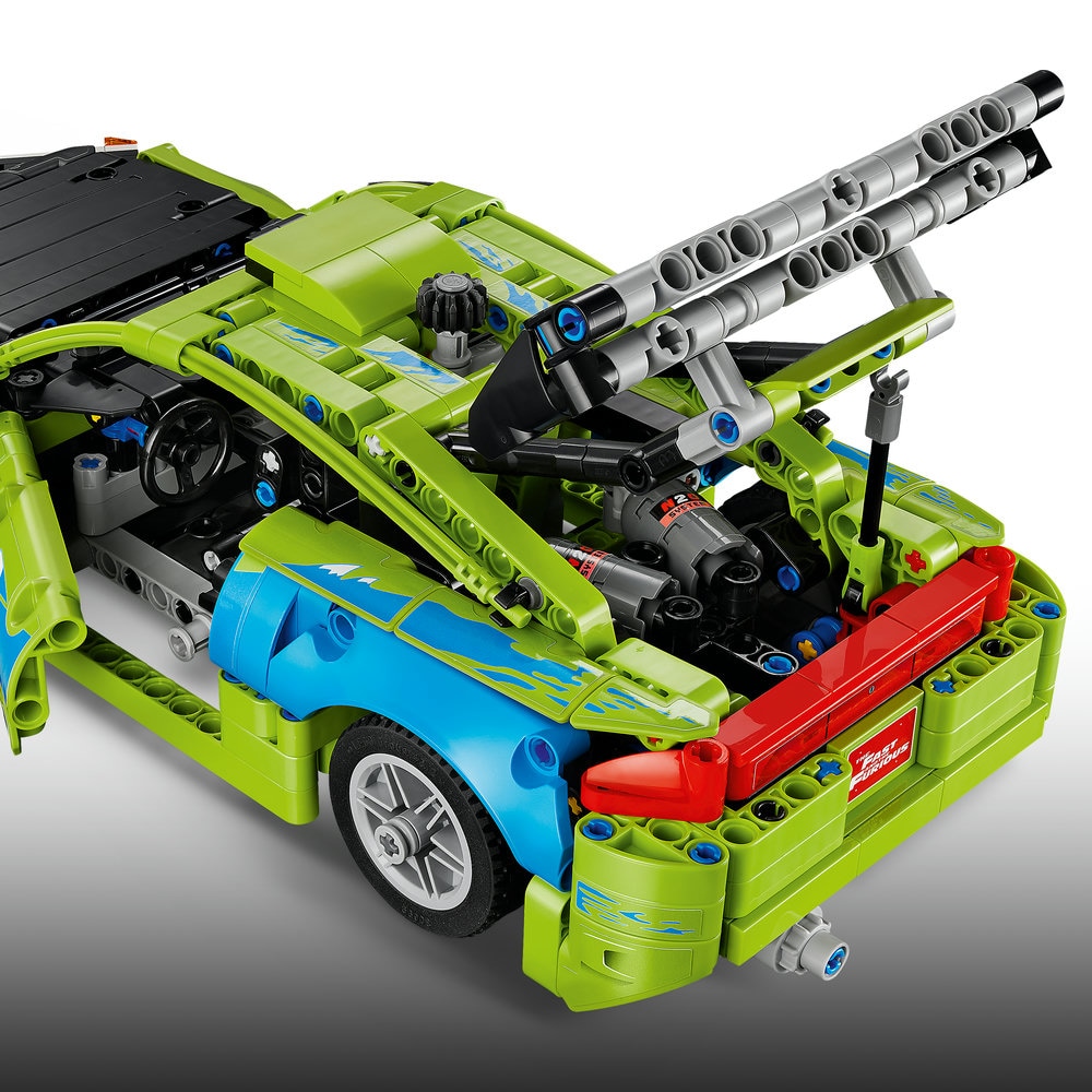 LEGO Technic: Masina Mitsubishi Eclipse din Fast and Furious 42229, 14 ani+, 827 piese