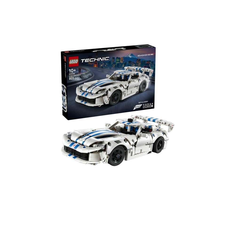 LEGO Technic: Masina sport Dodge Viper GTS-R 42234, 10 ani+, 805 piese