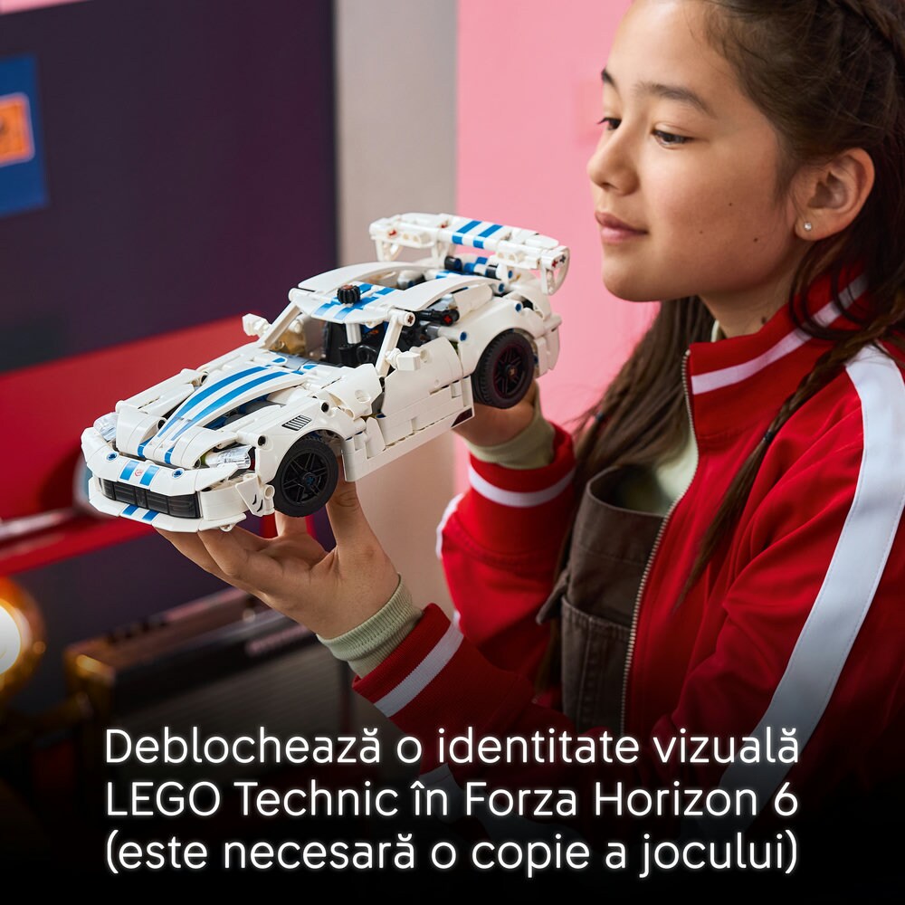LEGO Technic: Masina sport Dodge Viper GTS-R 42234, 10 ani+, 805 piese