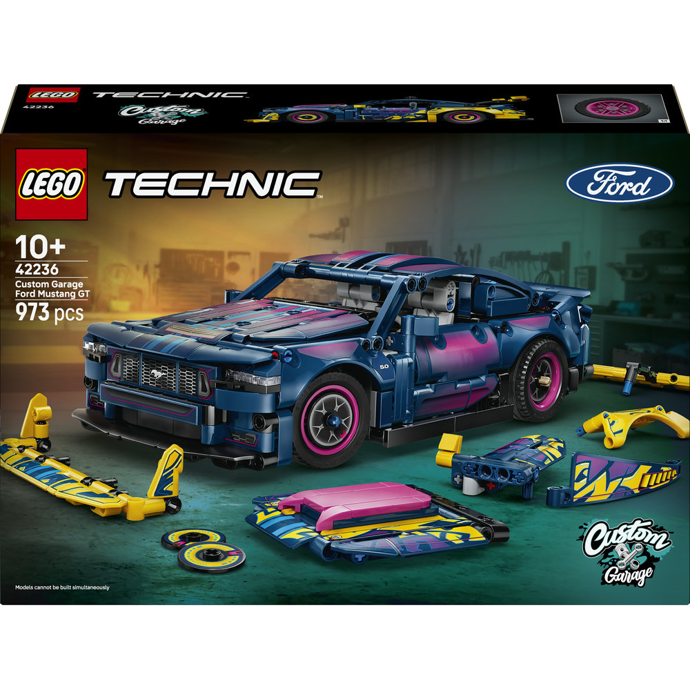 LEGO Technic: Masina personalizata Ford Mustang GT 42236, 10 ani+, 973 piese