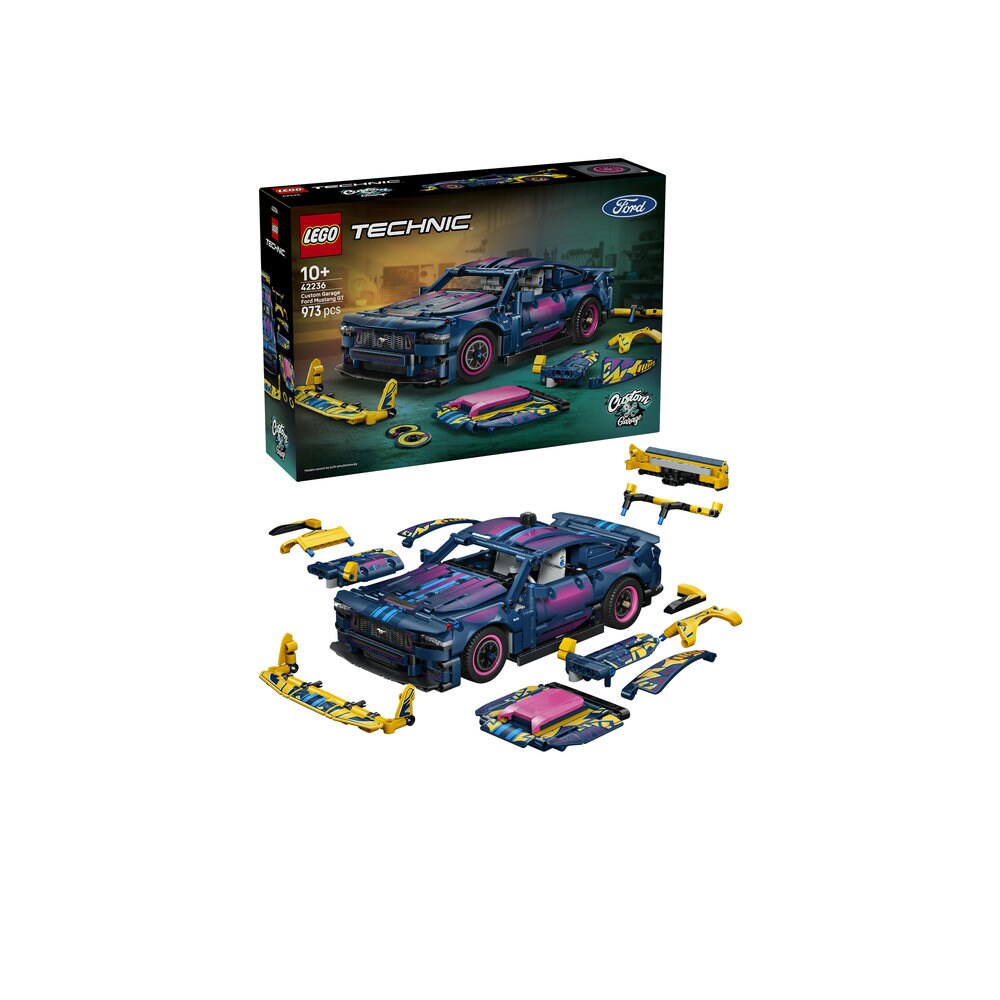 LEGO Technic: Masina personalizata Ford Mustang GT 42236, 10 ani+, 973 piese