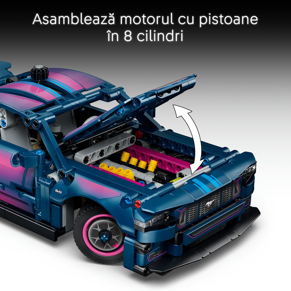 LEGO Technic: Masina personalizata Ford Mustang GT 42236, 10 ani+, 973 piese