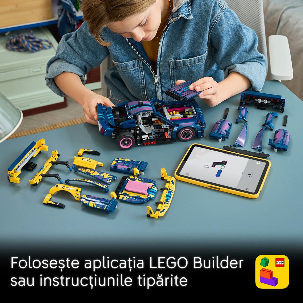 LEGO Technic: Masina personalizata Ford Mustang GT 42236, 10 ani+, 973 piese