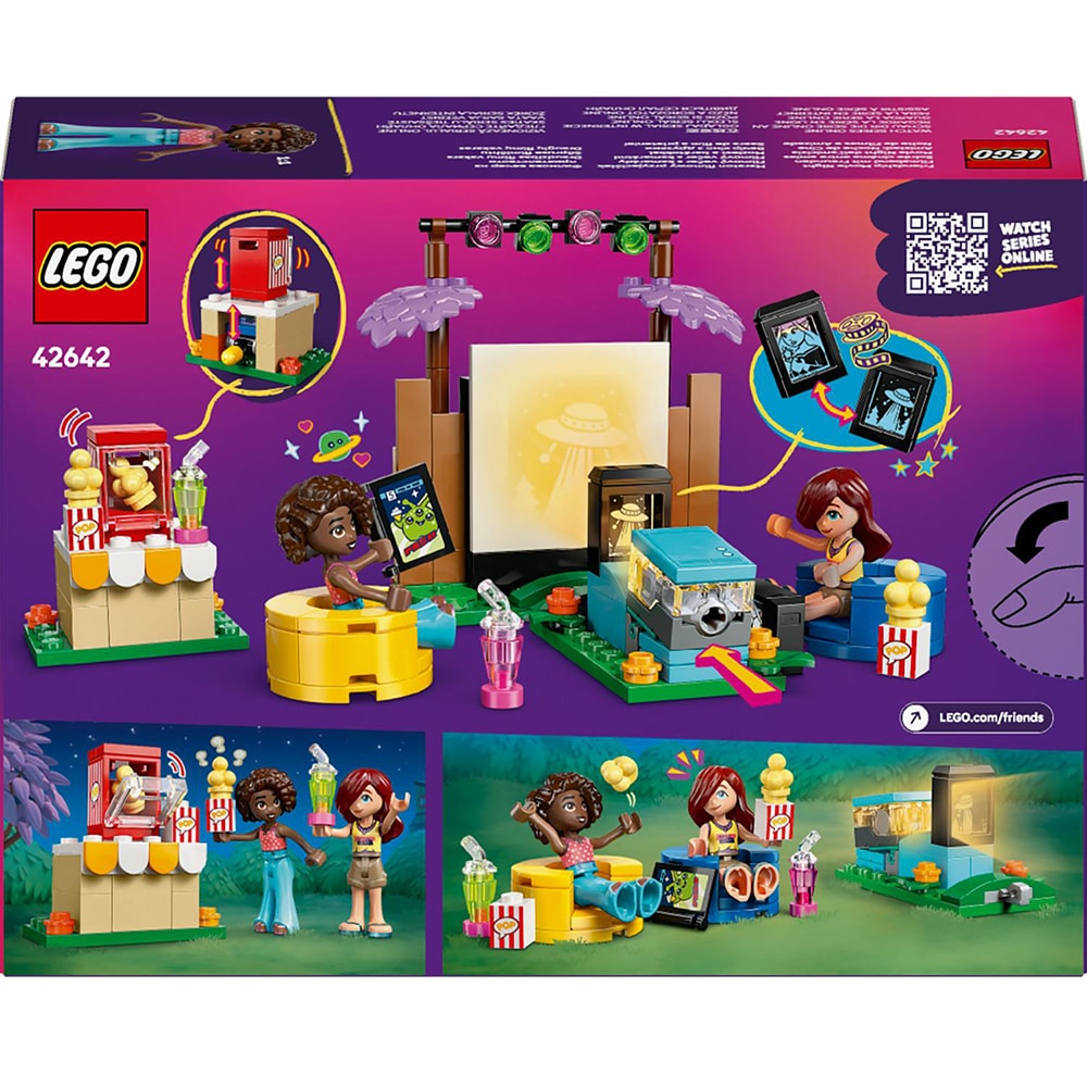 LEGO Friends: Seara de film a prieteniei 42642, 6 ani+, 154 piese