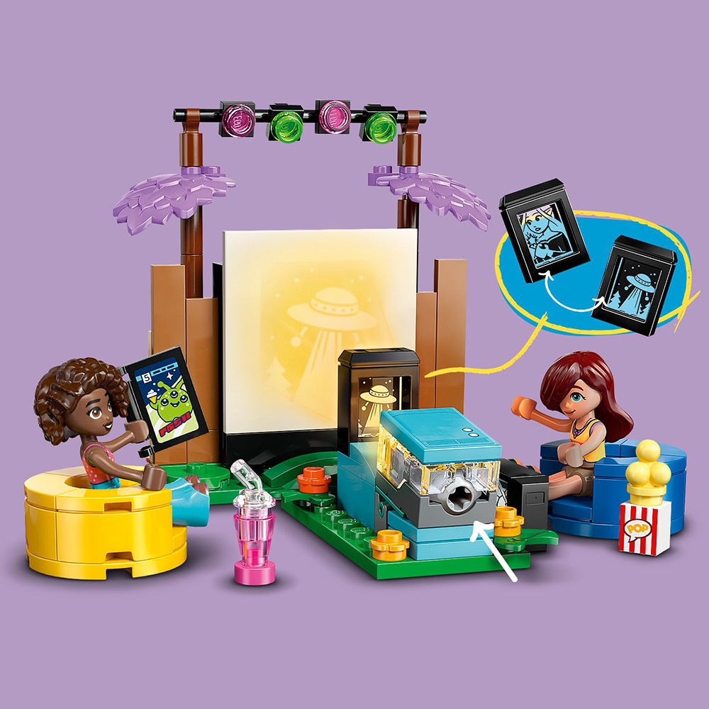 LEGO Friends: Seara de film a prieteniei 42642, 6 ani+, 154 piese
