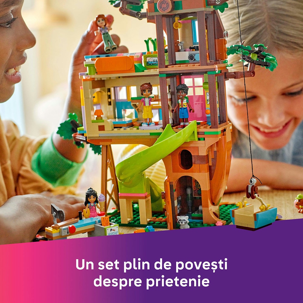 LEGO Friends: Momente cu prietenii la casa din copac 42652, 8 ani+, 701 piese