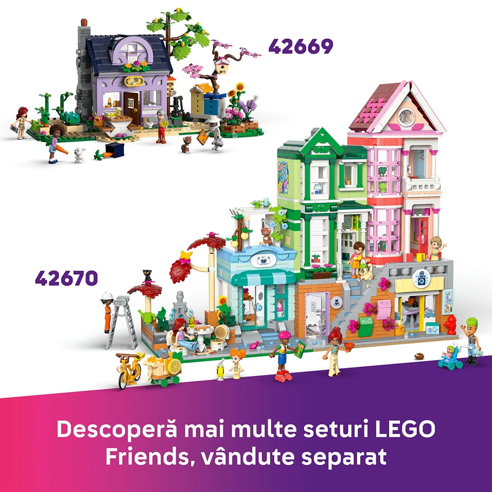 LEGO Friends: Restaurant si scoala de gastronomie 42655, 8 ani+, 896 piese
