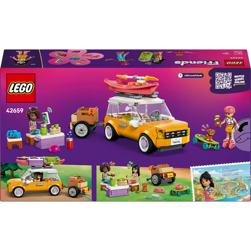 LEGO Friends: Masina de calatorii a prieteniei 42659, 6 ani+, 220 piese