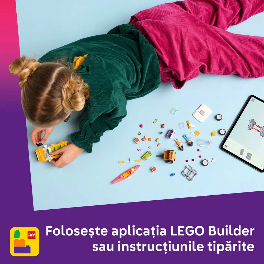 LEGO Friends: Masina de calatorii a prieteniei 42659, 6 ani+, 220 piese