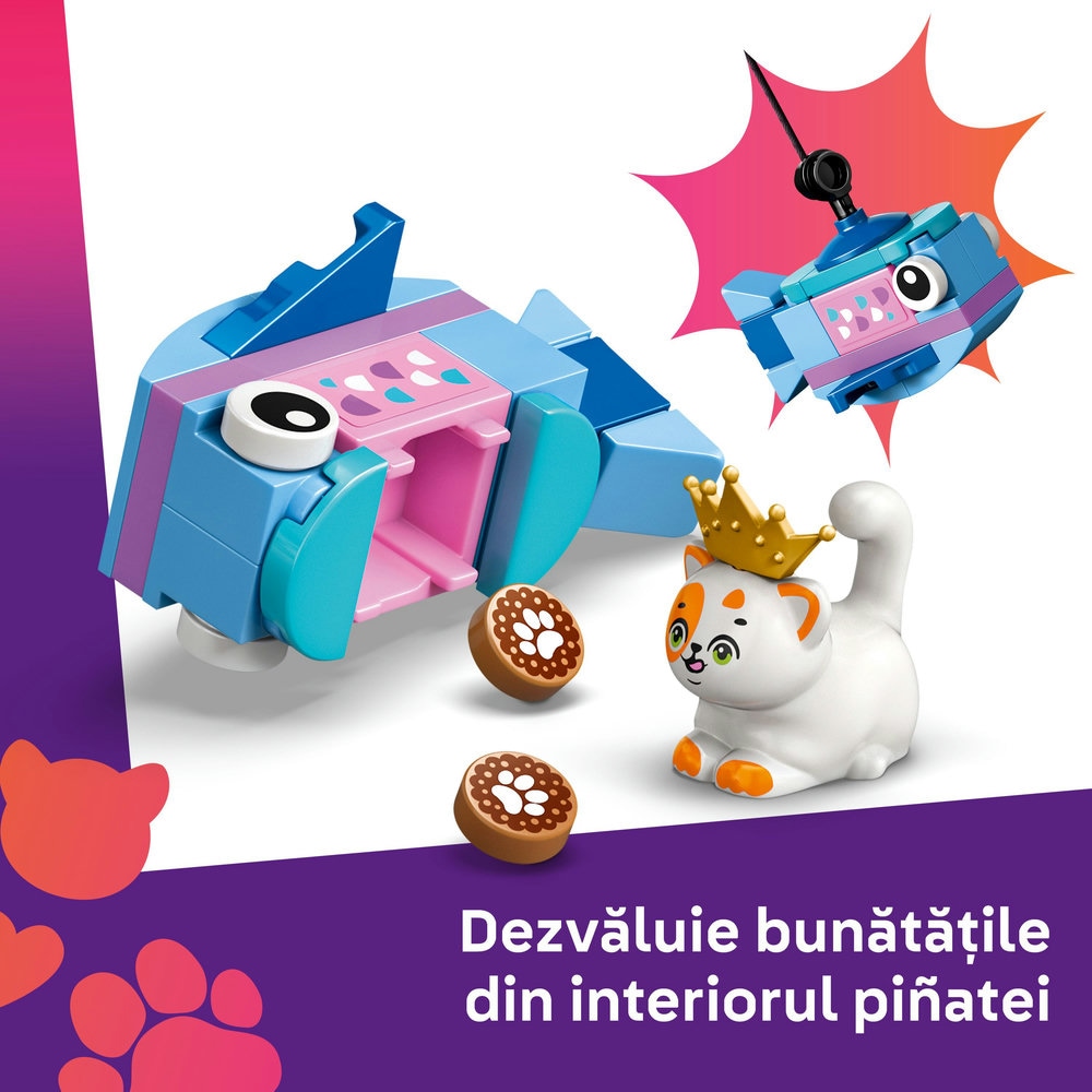 LEGO Friends: Petrecere de ziua de nastere a pisicii si casuta in copac 42666, 6 ani+, 321 piese
