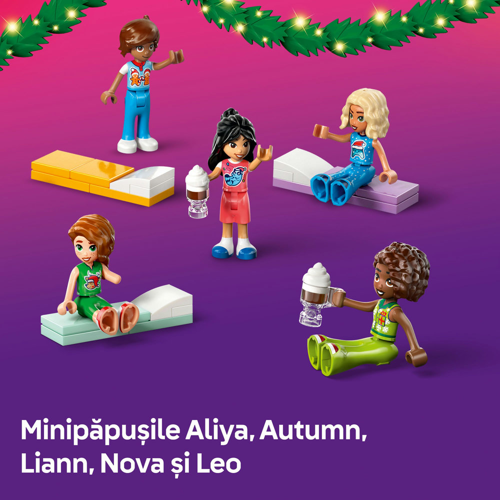 LEGO Friends: Calendar de advent 2025 42668, 6 ani+, 237 piese