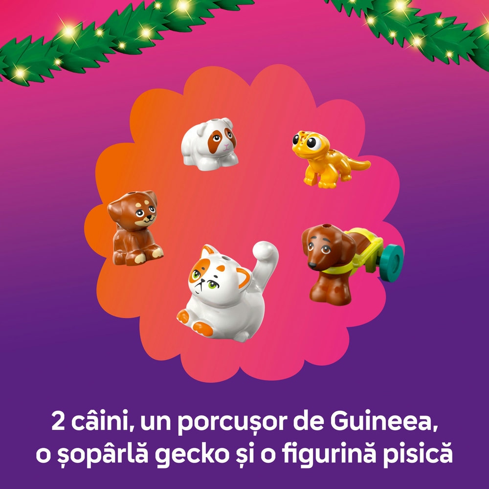 LEGO Friends: Calendar de advent 2025 42668, 6 ani+, 237 piese