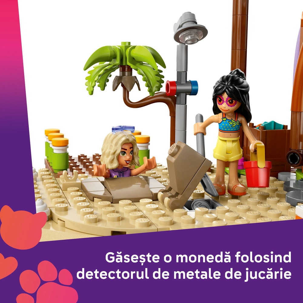 LEGO Friends: Statiune de pe litoral pentru vacanta cu familia 42673, 8 ani+, 1140 piese