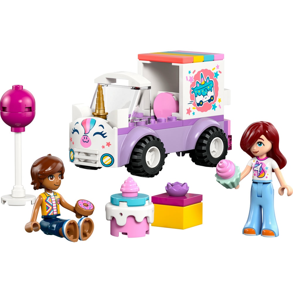 LEGO Friends: Masina-unicorn pentru livrare de torturi 42675, 4 ani+, 67 piese