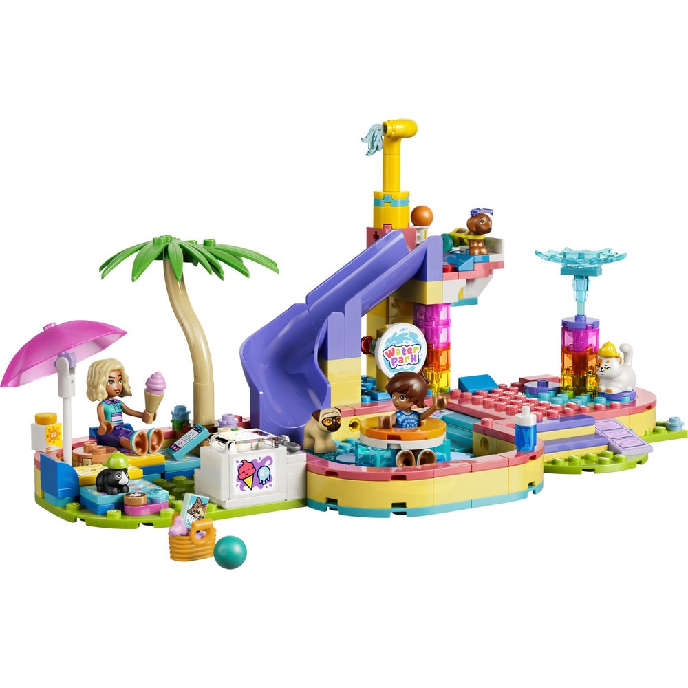 LEGO Friends: O zi distractiva in parcul acvatic 42676, 6 ani+, 278 piese