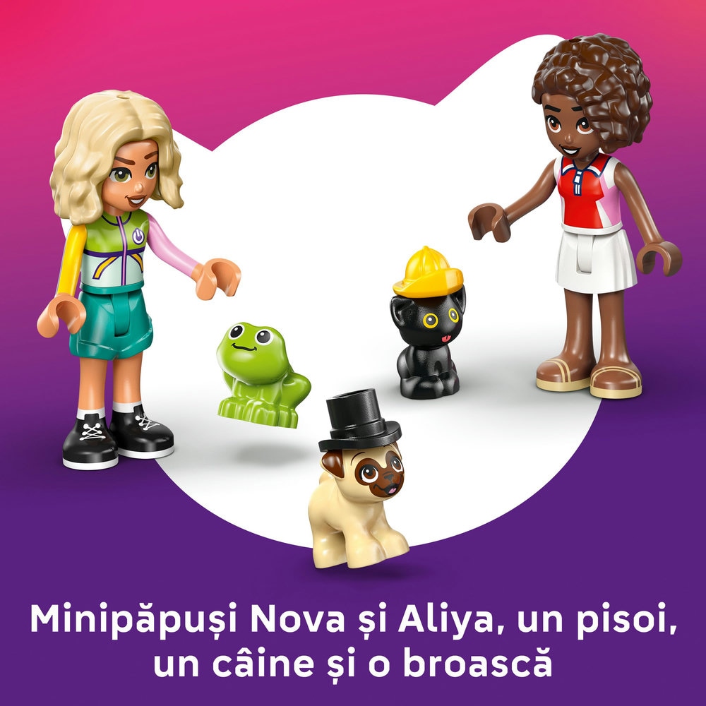 LEGO Friends: Furgoneta cu accesorii pentru animale de companie 42678, 6 ani+, 237 piese