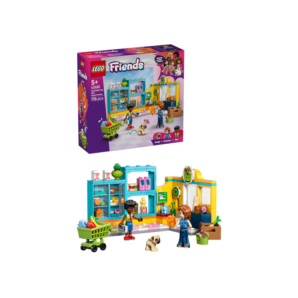 LEGO Friends: Magazinas in orasul Heartlake 42680, 5 ani+, 176 piese