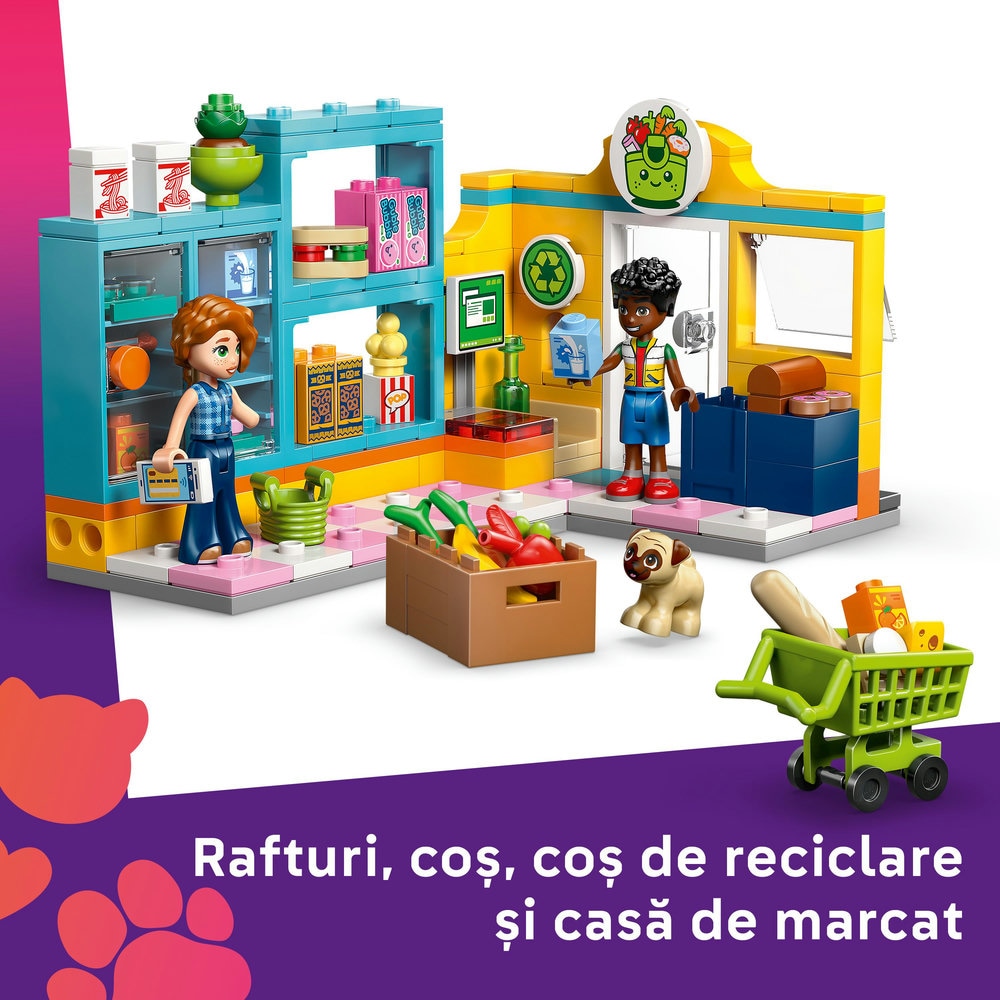 LEGO Friends: Magazinas in orasul Heartlake 42680, 5 ani+, 176 piese