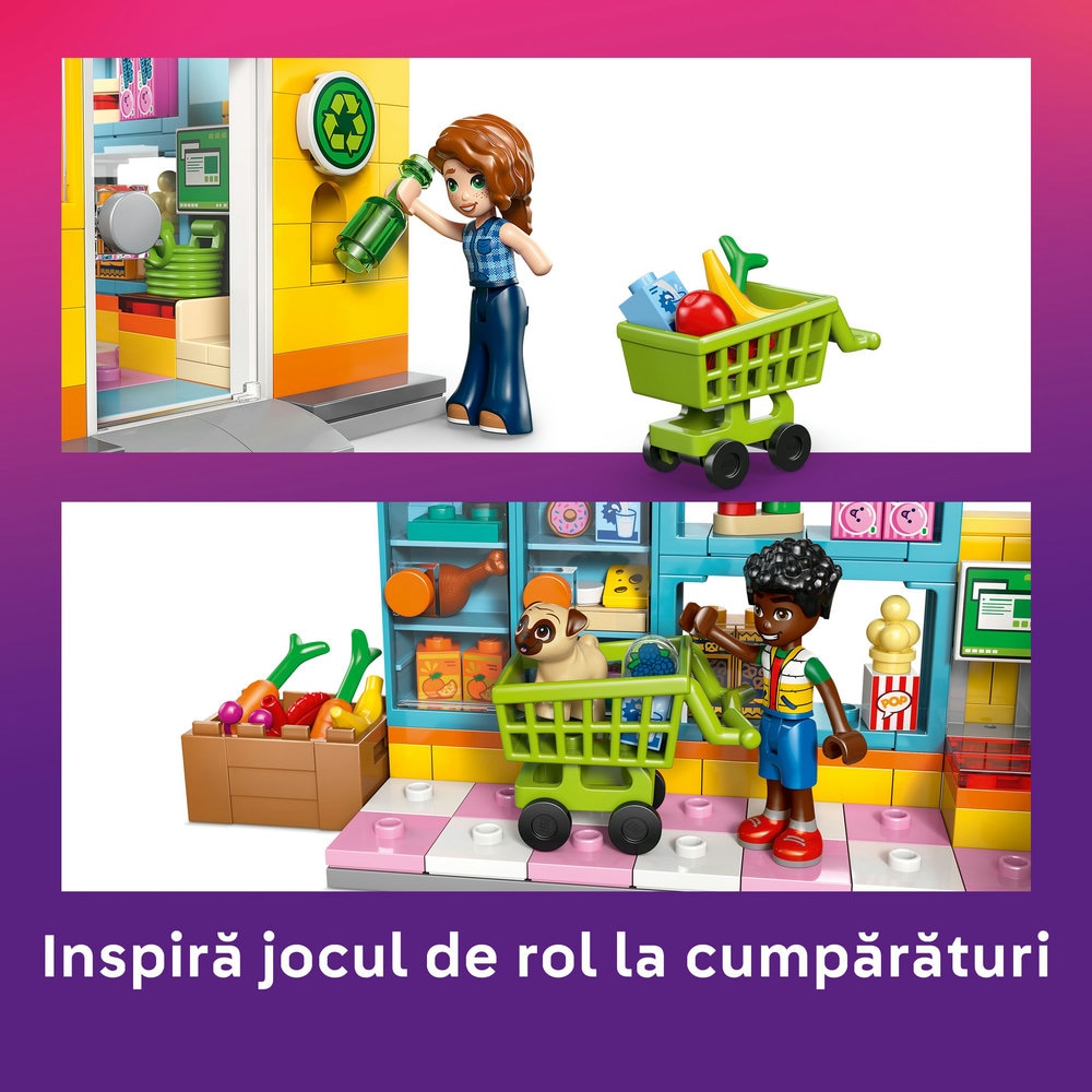 LEGO Friends: Magazinas in orasul Heartlake 42680, 5 ani+, 176 piese