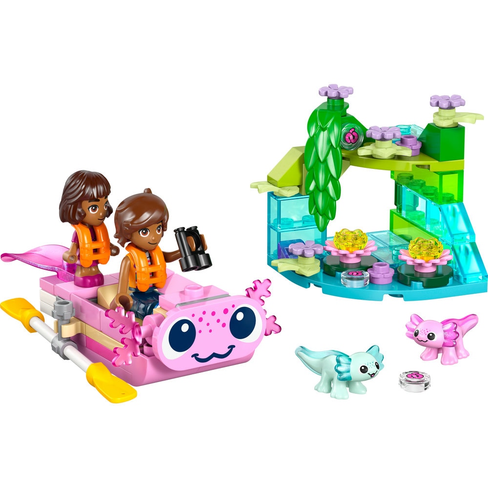 LEGO Friends: Barca-axolotl pentru aventuri 42681, ani+, 5 ani+, 95 piese
