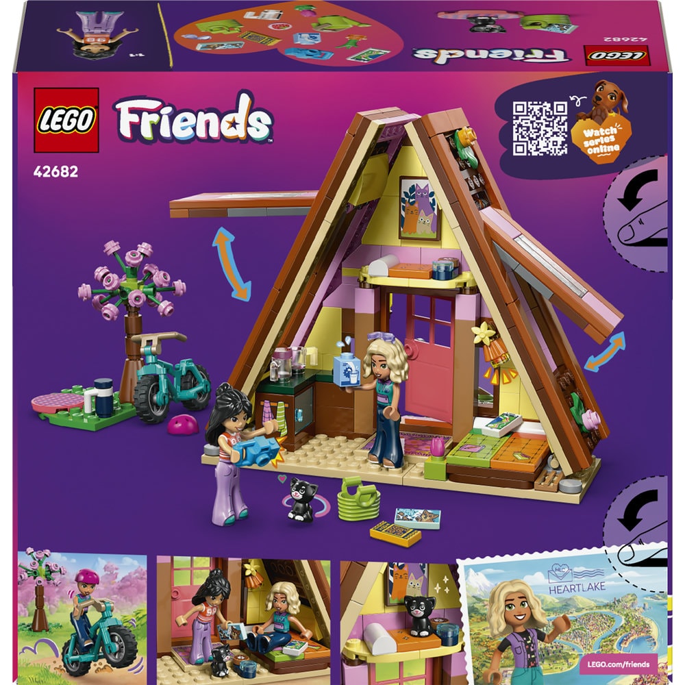 LEGO Friends: Glamping la cabana 42682, 6 ani+, 295 piese