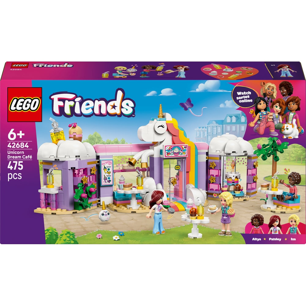 LEGO Friends: Cafeneaua de vis Unicorn 42684, 7 ani+, 475 piese
