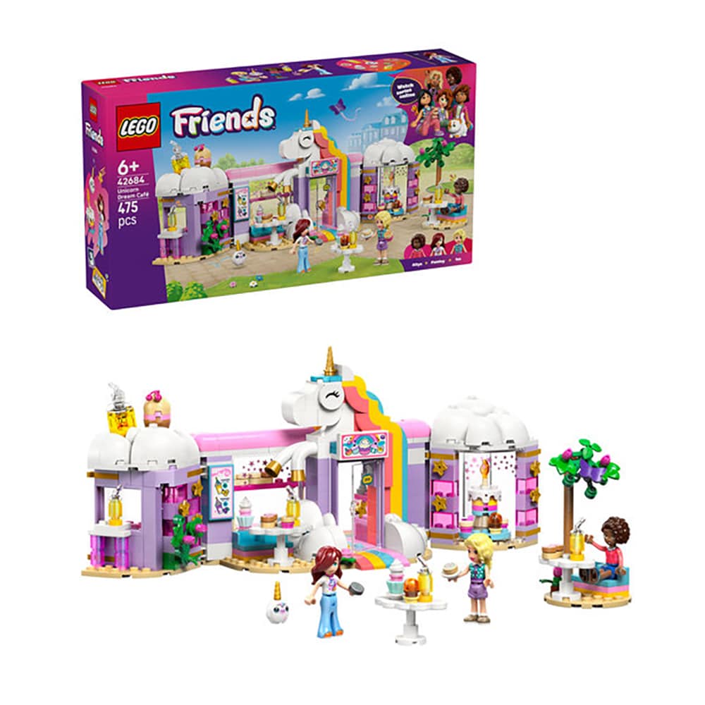 LEGO Friends: Cafeneaua de vis Unicorn 42684, 7 ani+, 475 piese