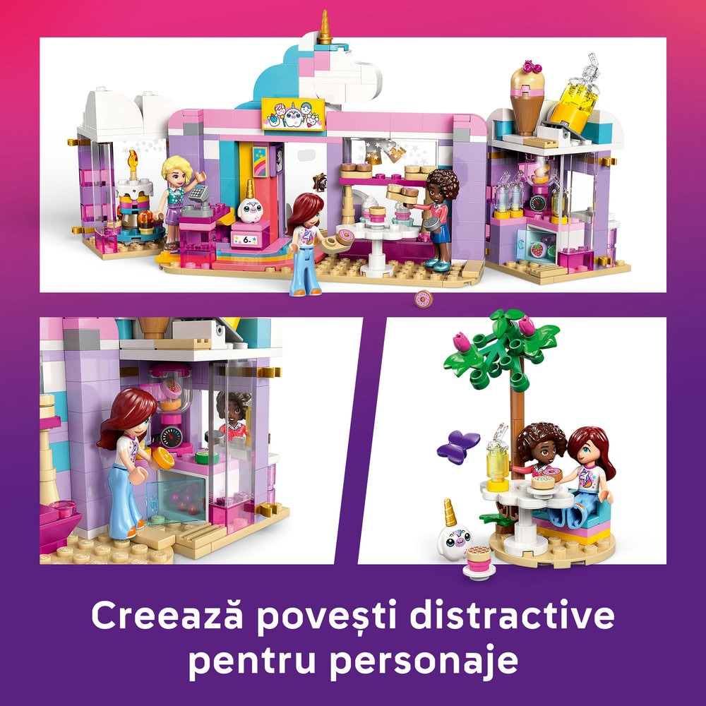 LEGO Friends: Cafeneaua de vis Unicorn 42684, 7 ani+, 475 piese