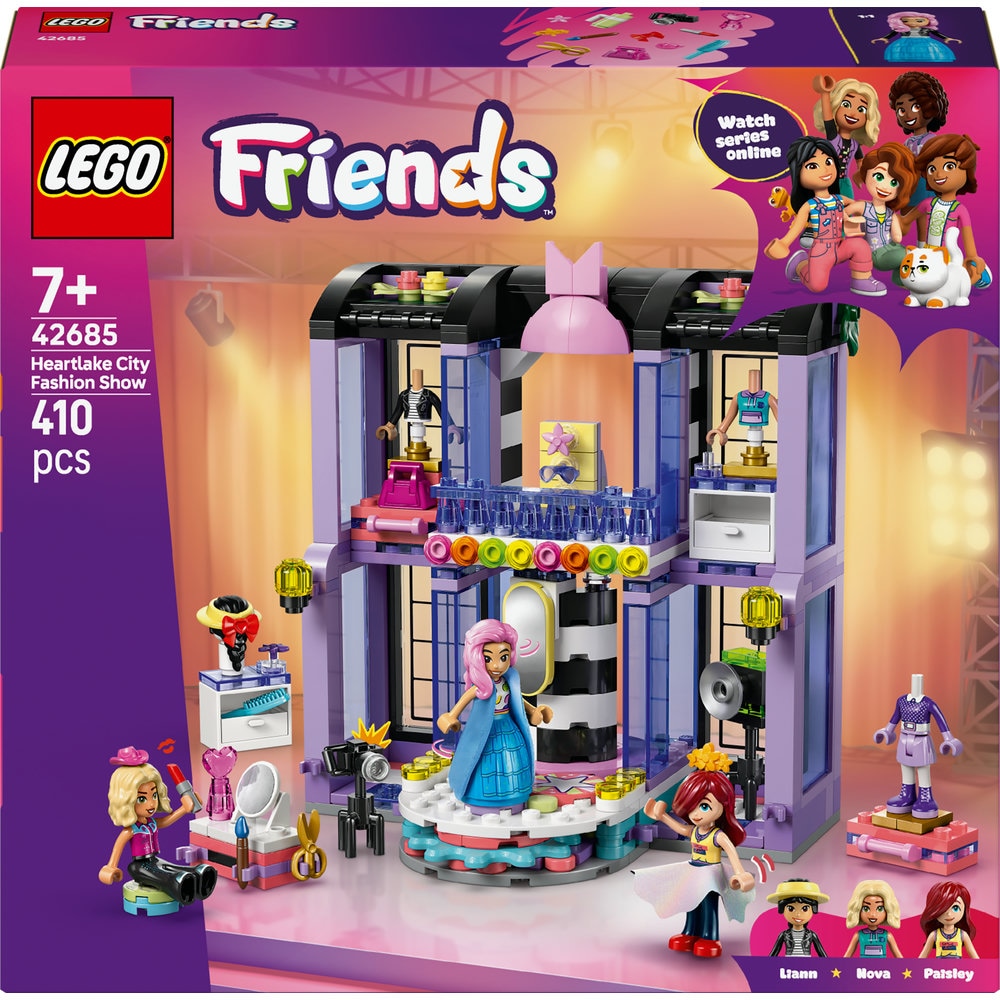 LEGO Friends: Show de moda in Orasul Heartlake 42685, 7 ani+, 410 piese