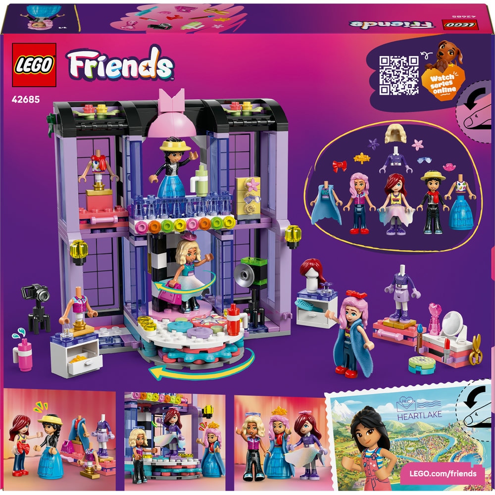 LEGO Friends: Show de moda in Orasul Heartlake 42685, 7 ani+, 410 piese