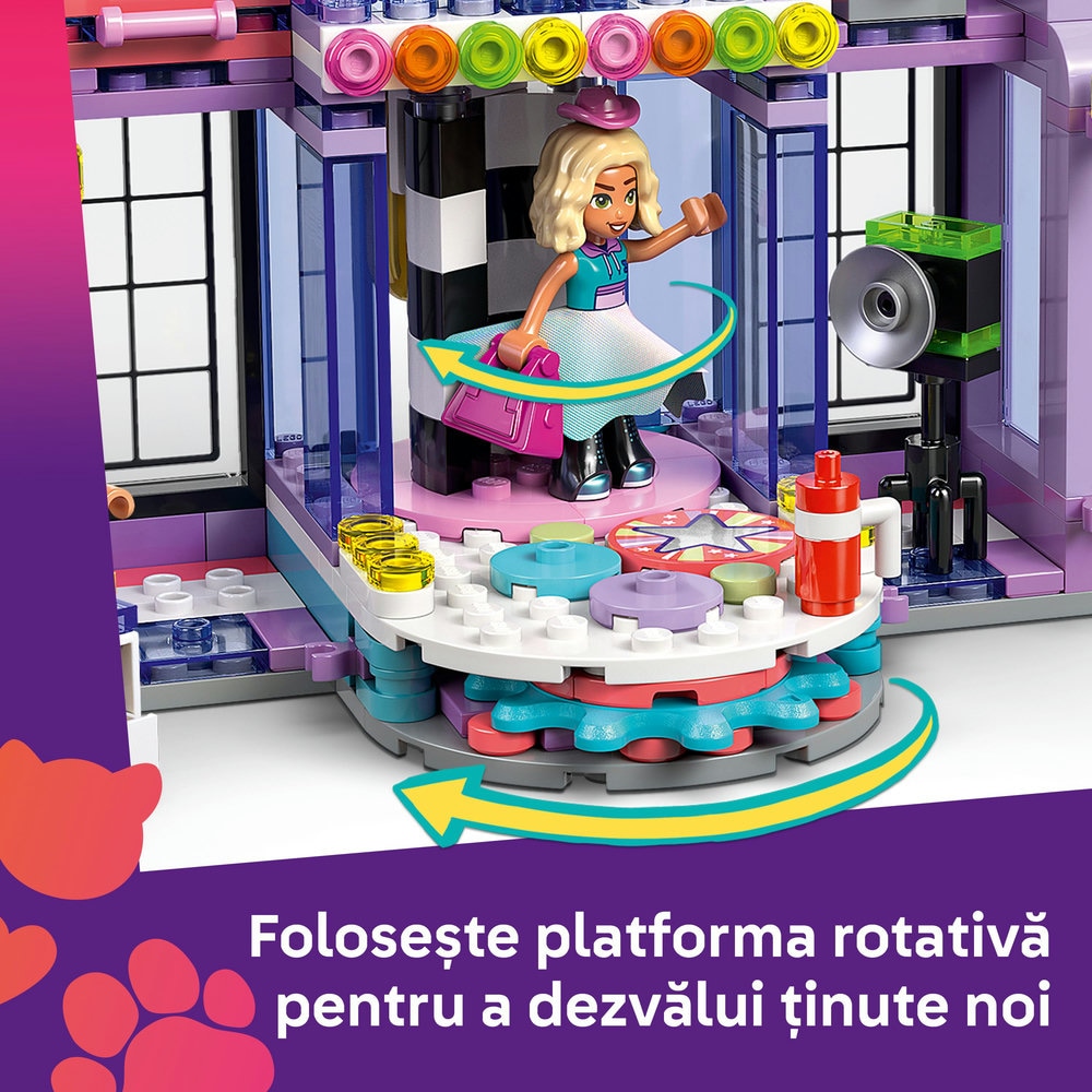 LEGO Friends: Show de moda in Orasul Heartlake 42685, 7 ani+, 410 piese
