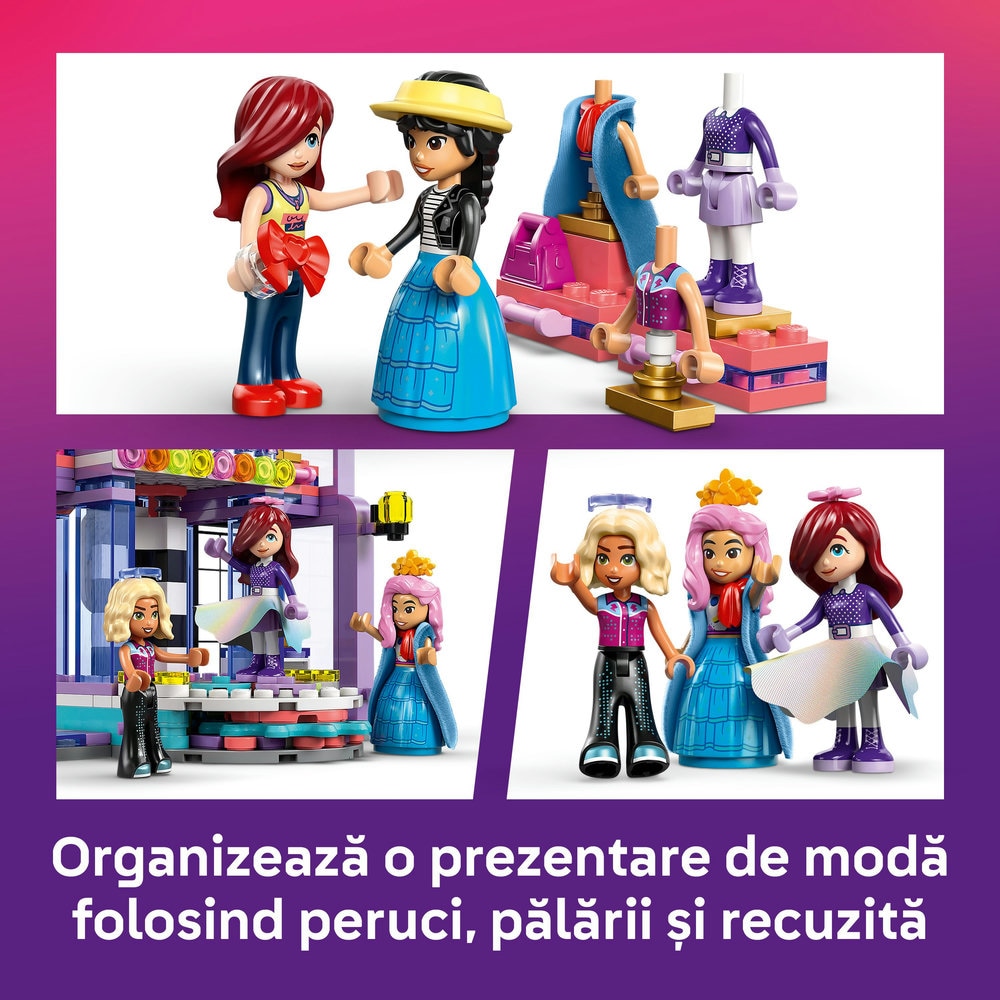 LEGO Friends: Show de moda in Orasul Heartlake 42685, 7 ani+, 410 piese