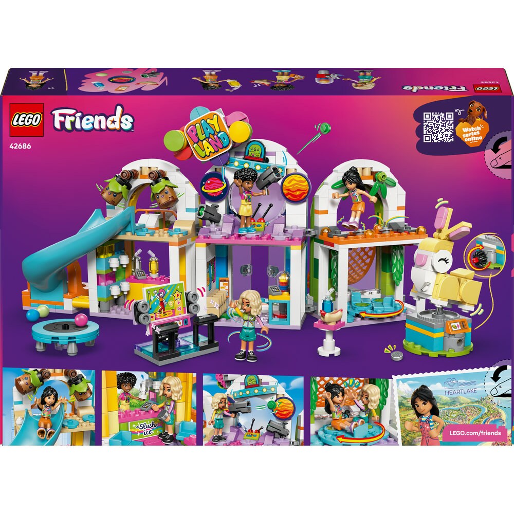 LEGO Friends: Loc de joaca la interior 42686, 7 ani+, 668 piese