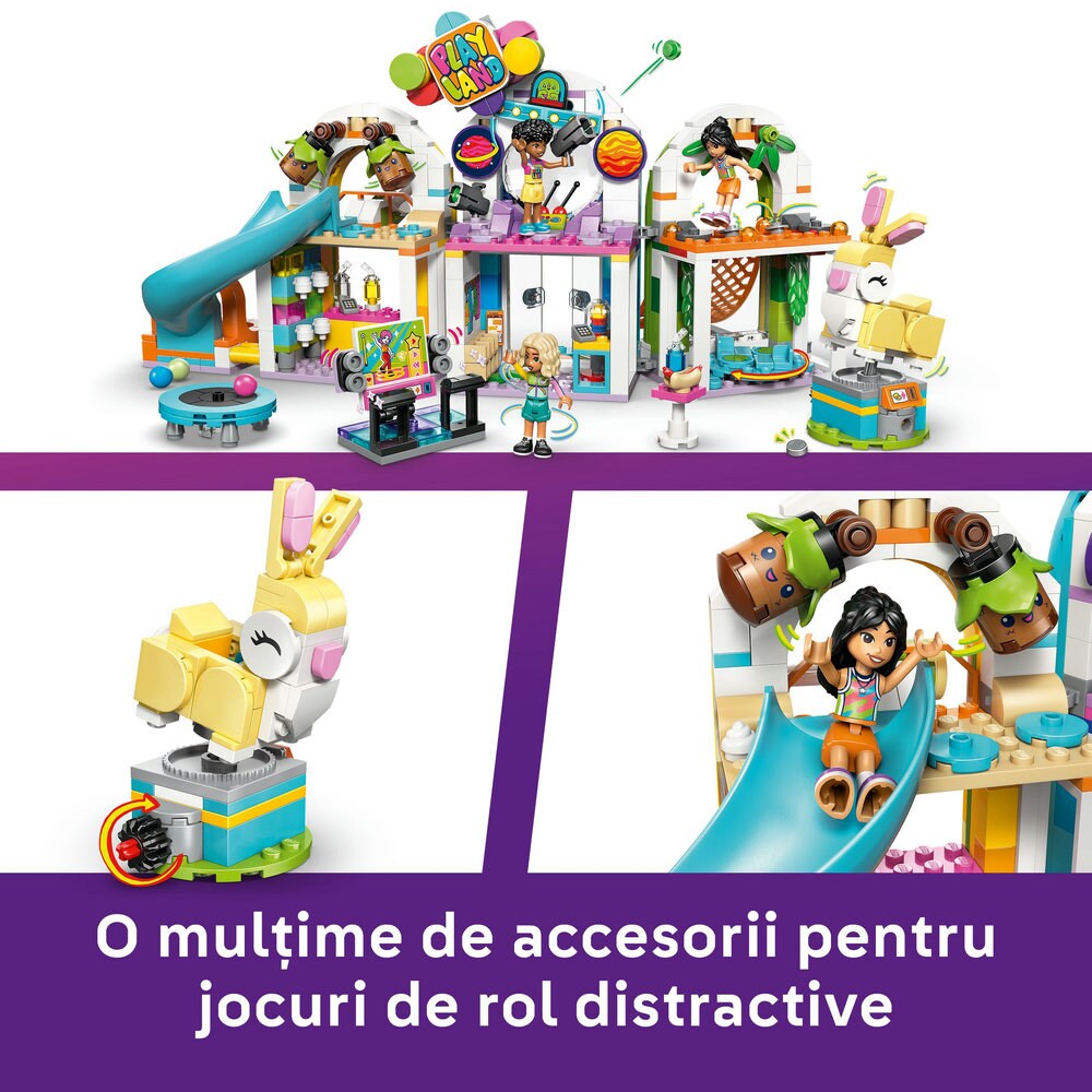 LEGO Friends: Loc de joaca la interior 42686, 7 ani+, 668 piese