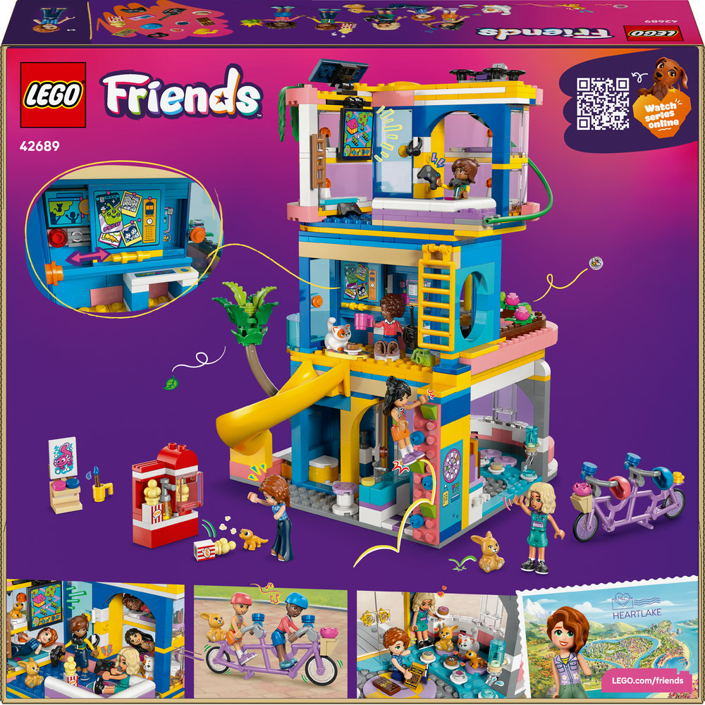 LEGO Friends: Clubul prietenilor din orasul Heartlake 42689, 8 ani+, 794 piese