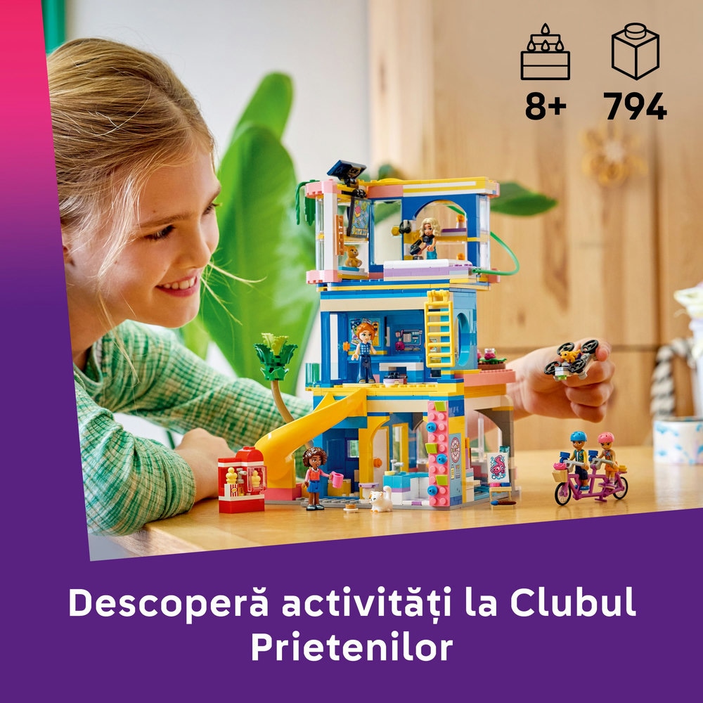 LEGO Friends: Clubul prietenilor din orasul Heartlake 42689, 8 ani+, 794 piese