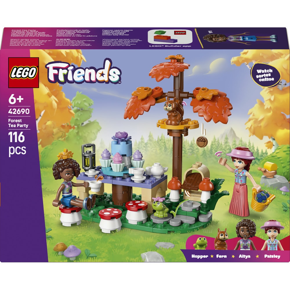 LEGO Friends: Petrecere cu ceai in padure 42690, 6 ani+, 116 piese