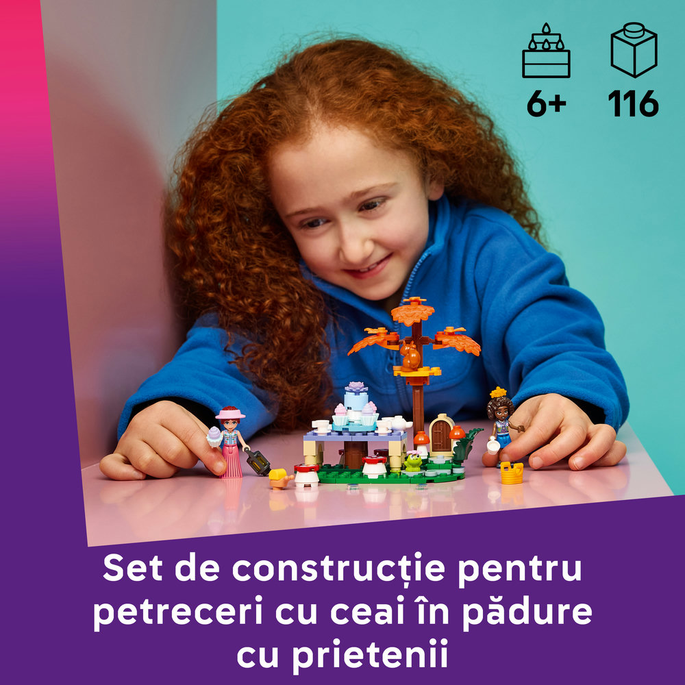 LEGO Friends: Petrecere cu ceai in padure 42690, 6 ani+, 116 piese