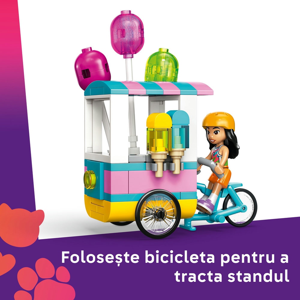 LEGO Friends: Stand cu inghetata si baloane 42692, 6 ani+, 107 piese