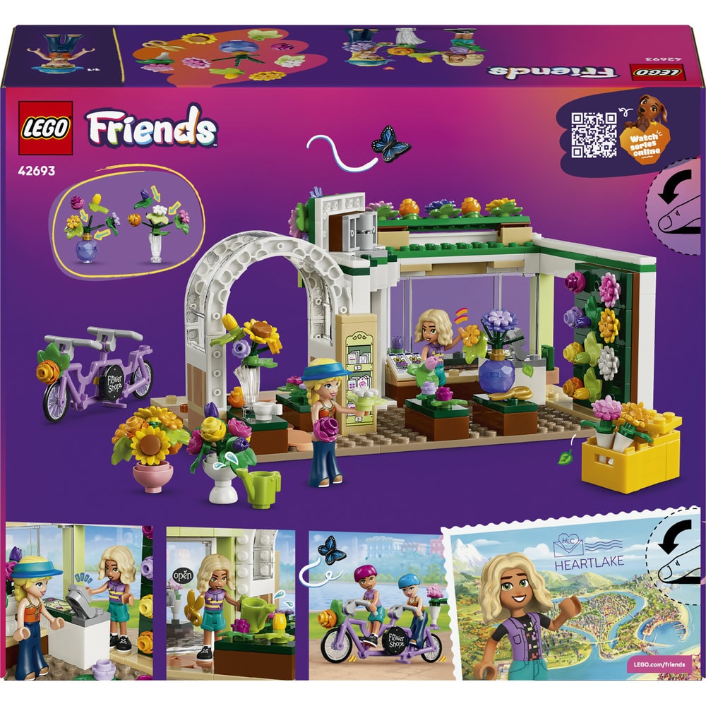 LEGO Friends: Florarie creativa 426930, 7 ani+, 377 piese