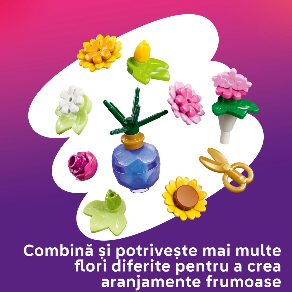 LEGO Friends: Florarie creativa 426930, 7 ani+, 377 piese