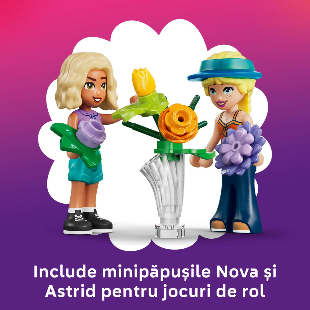 LEGO Friends: Florarie creativa 426930, 7 ani+, 377 piese