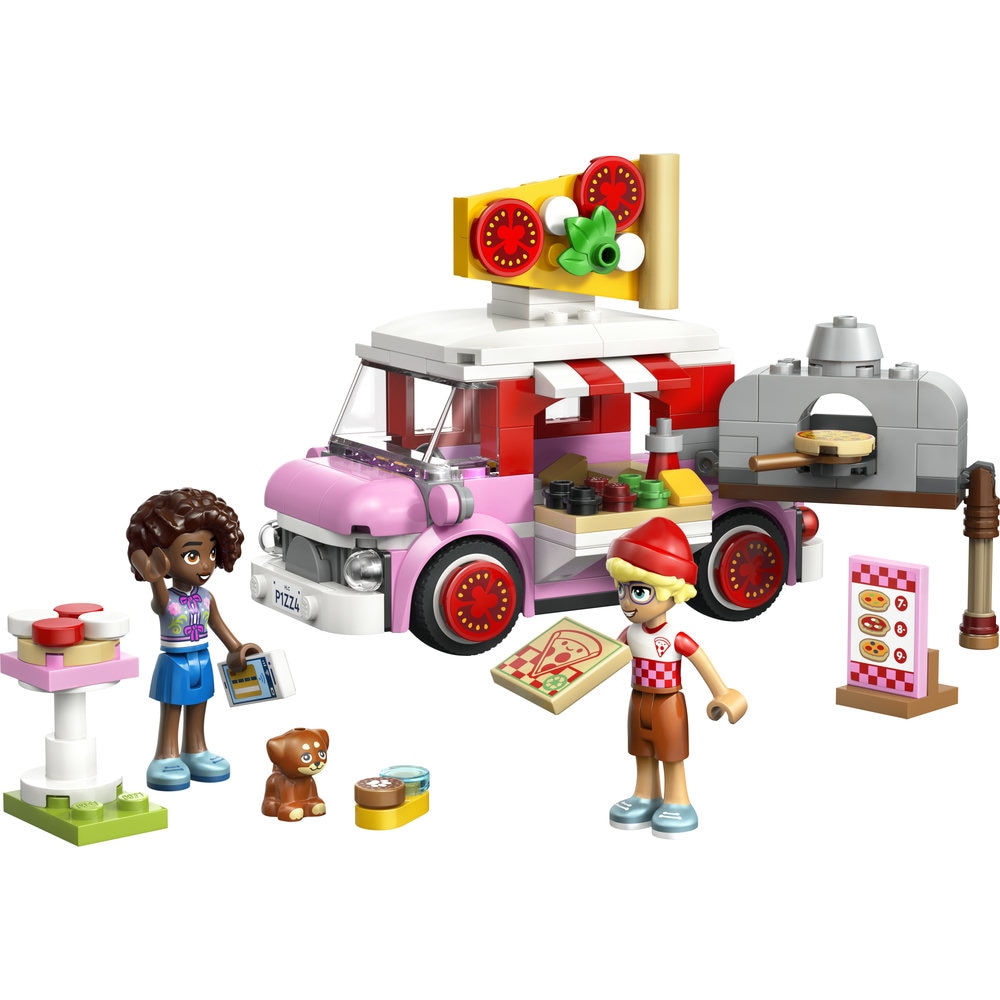 LEGO Friends: Furgoneta de pizza 42694, 6 ani+, 190 piese