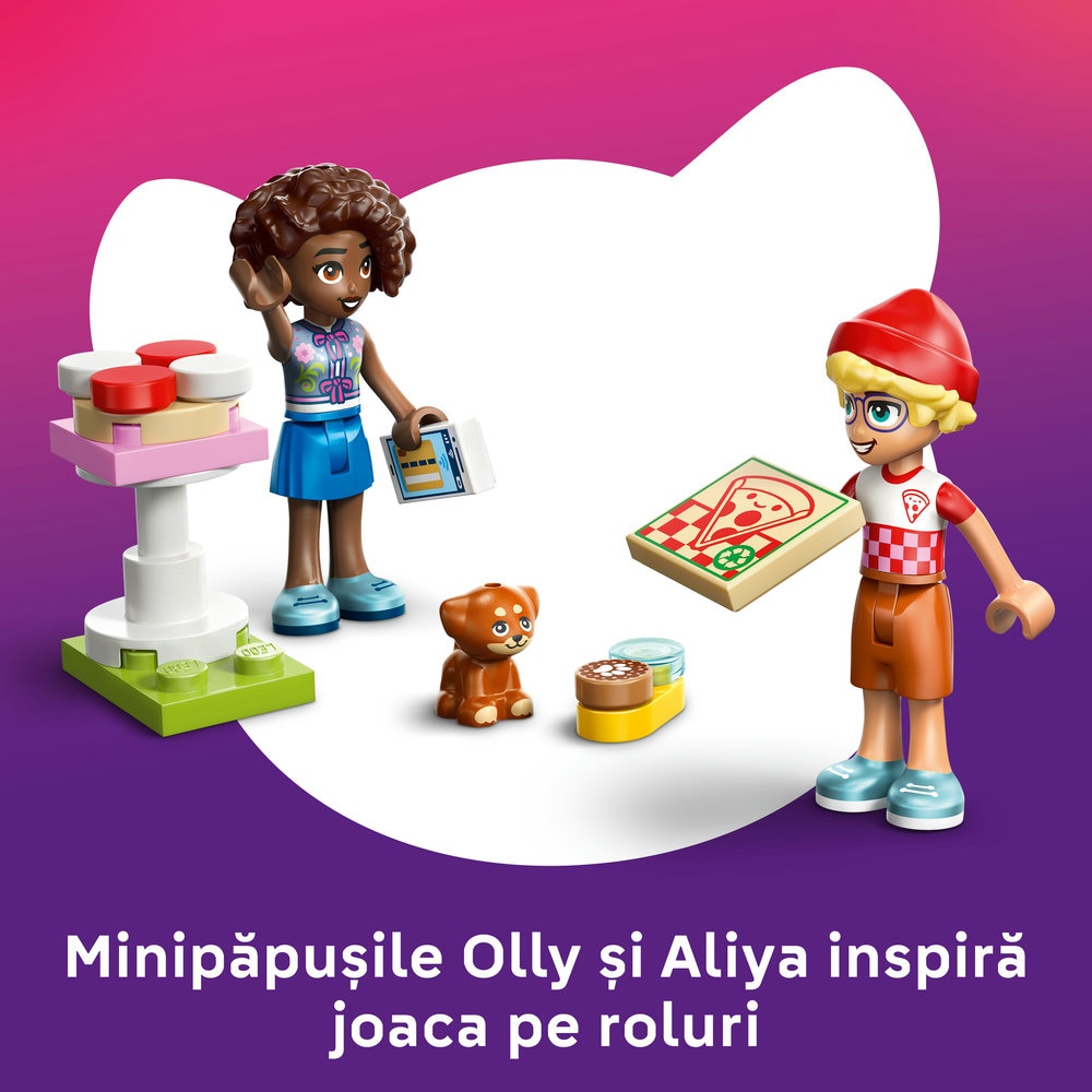 LEGO Friends: Furgoneta de pizza 42694, 6 ani+, 190 piese